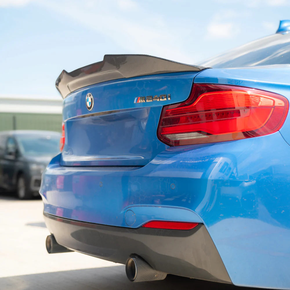 BMW M2/M2C F87 & Série 2 F22/F23 – Aileron Carbone Ducktail PS Style