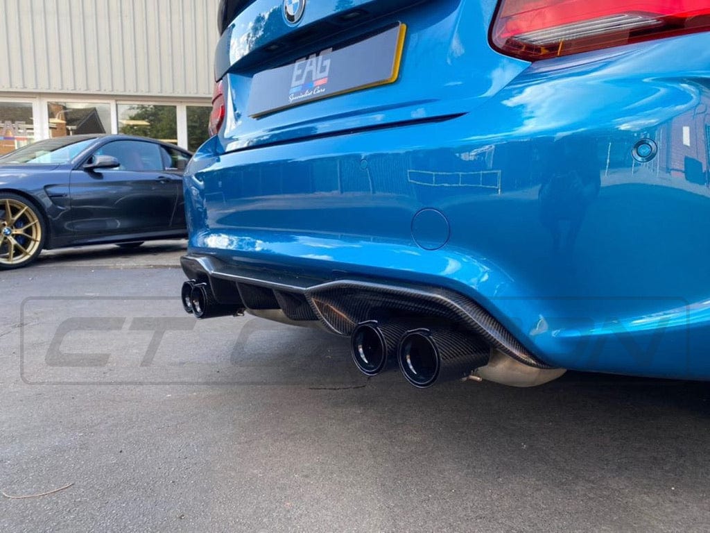 BMW M2/M2C F87 – Diffuseur Arrière Carbone AK Style
