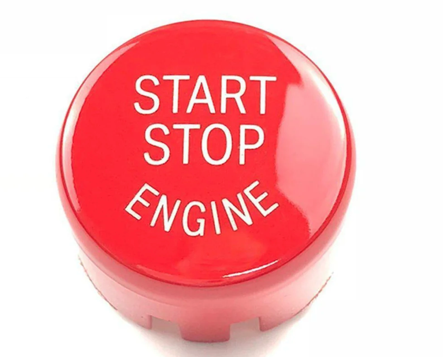 BOUTON START/STOP MOTEUR ROUGE POUR BMW SÉRIE F