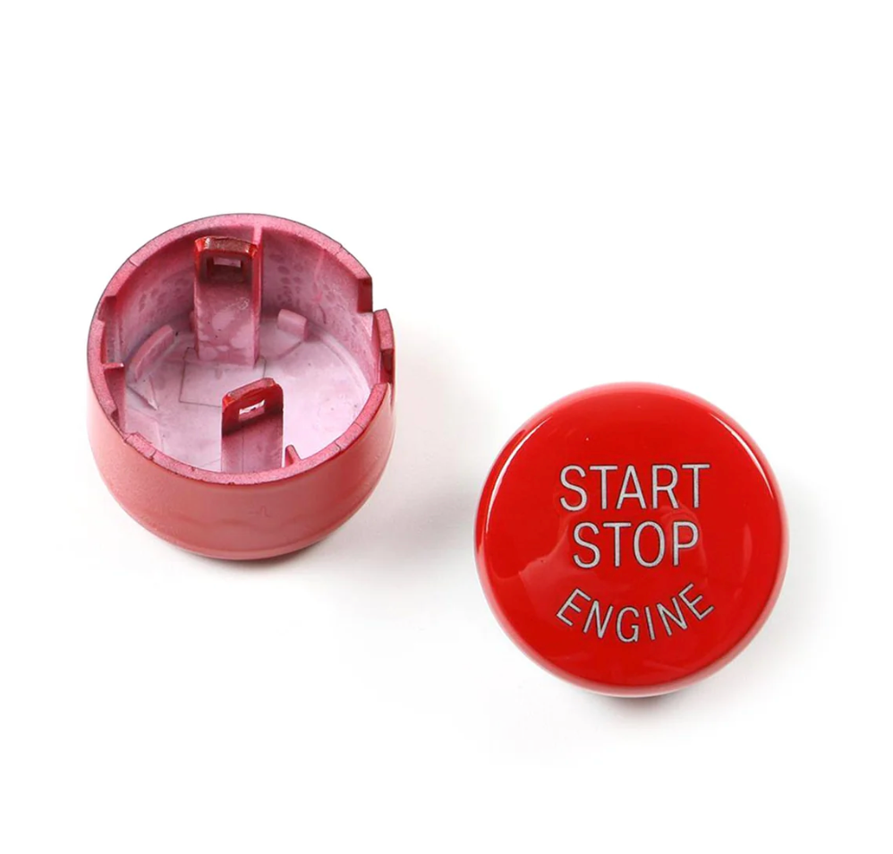 BOUTON START/STOP MOTEUR ROUGE POUR BMW SÉRIE F