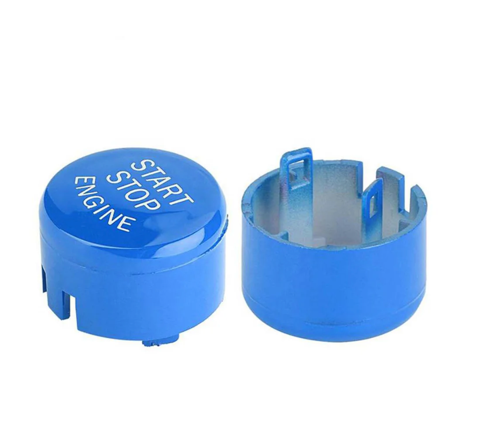 BOUTON START/STOP MOTEUR BLEU POUR BMW SÉRIE F