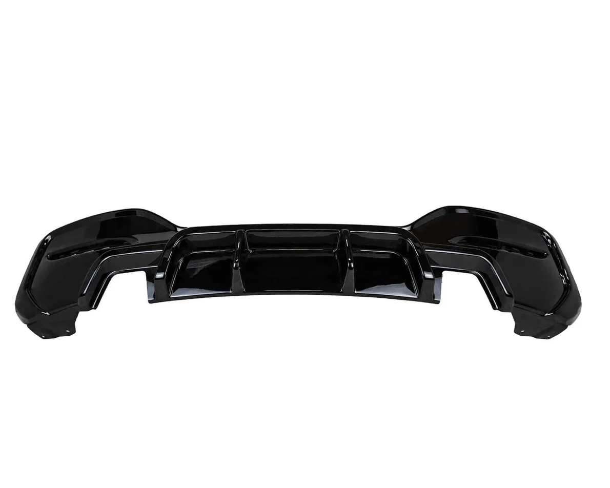 DIFFUSEUR ARRIÈRE BMW M135I/M140I LCI EVO-1 EN NOIR BRILLANT (F20/F21)