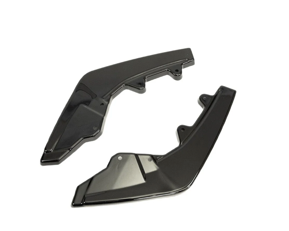DIVISEURS LATÉRAUX ARRIÈRE BMW M135I/M140I LCI EVO-1 EN NOIR BRILLANT (F20/F21)