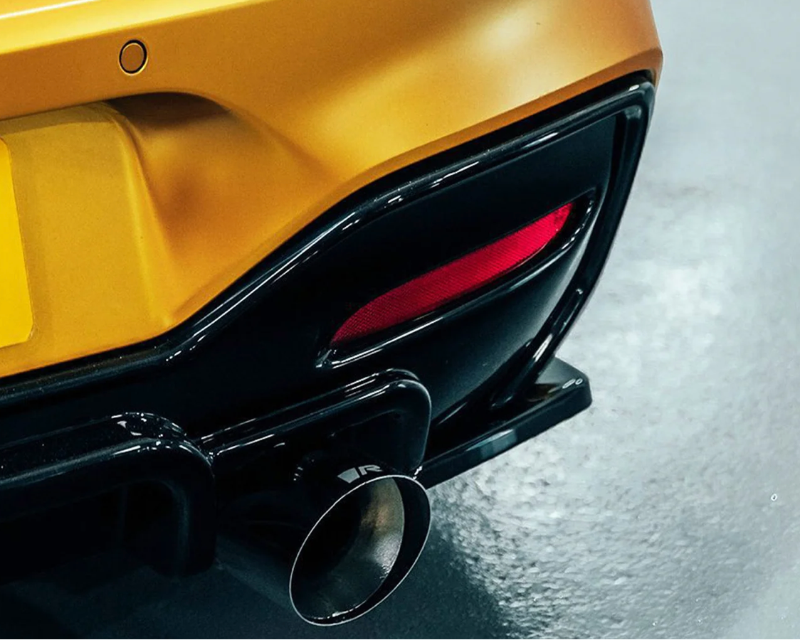 DIVISEURS LATÉRAUX ARRIÈRE BMW M135I/M140I LCI EVO-1 EN NOIR BRILLANT (F20/F21)