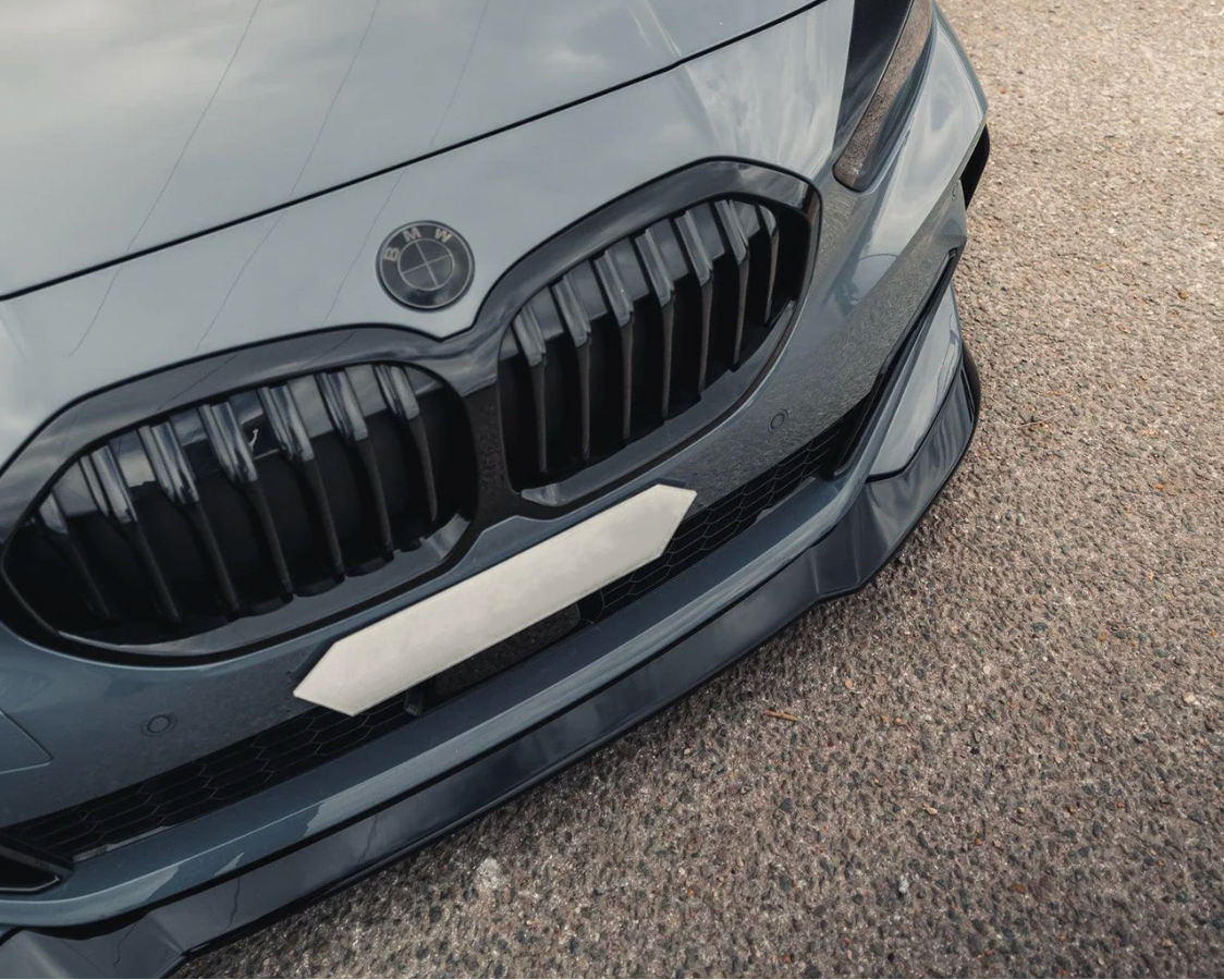 DIVISEUR AVANT BMW M135I / 1 SÉRIE M SPORT EVO-1 EN NOIR BRILLANT (F40)
