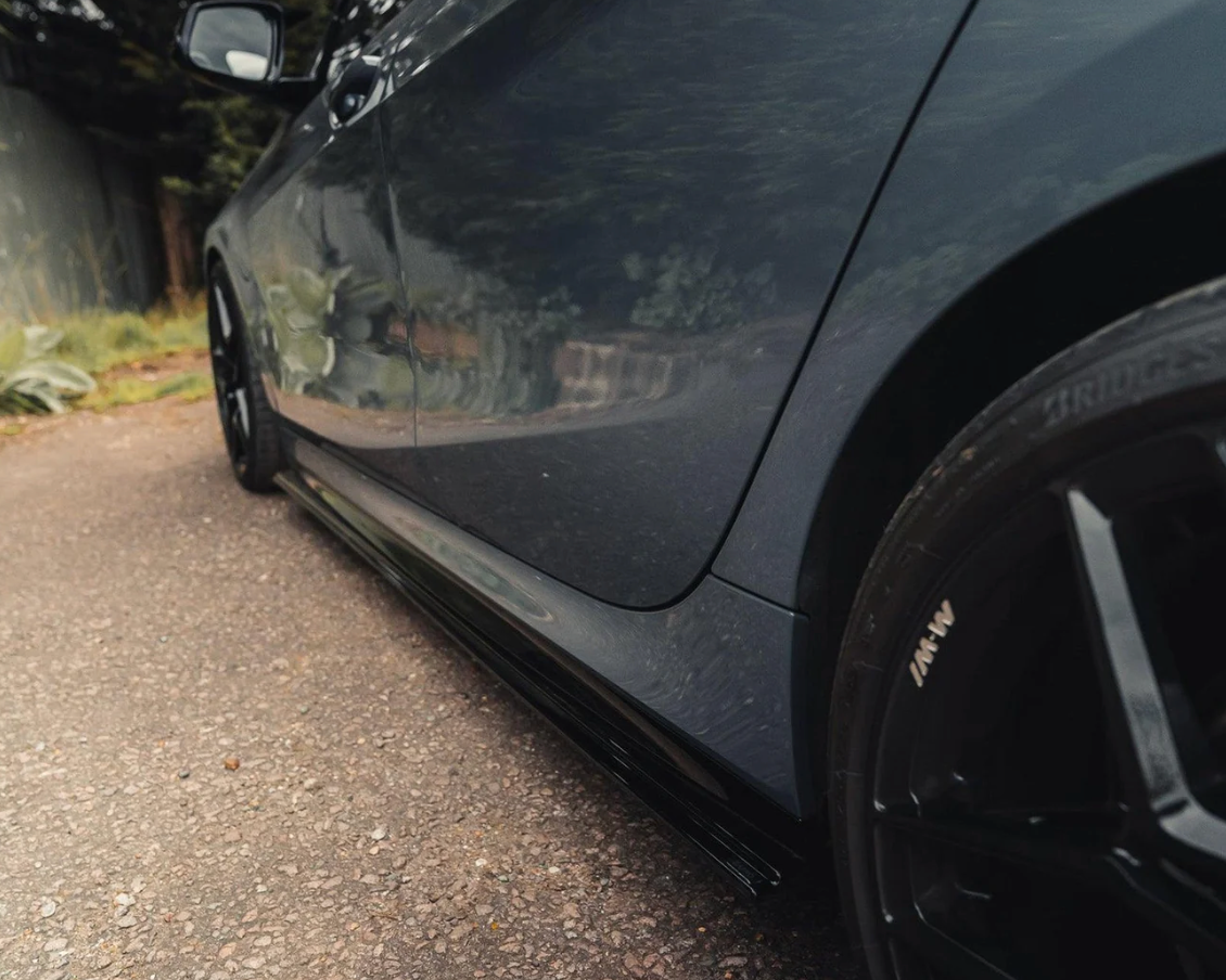 BAS DE CAISSE BMW M135I / 1 SÉRIE EVO-1 EN NOIR BRILLANT (F40 2019+)