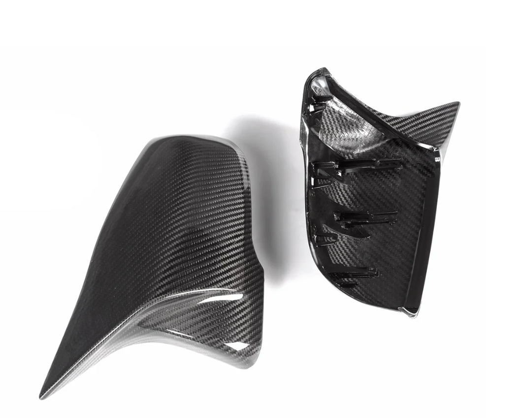 COQUES DE RÉTROVISEURS BMW STYLE M EN FIBRE DE CARBONE PRÉ-IMPRÉGNÉE (F40/F44/G29/A90 SUPRA)