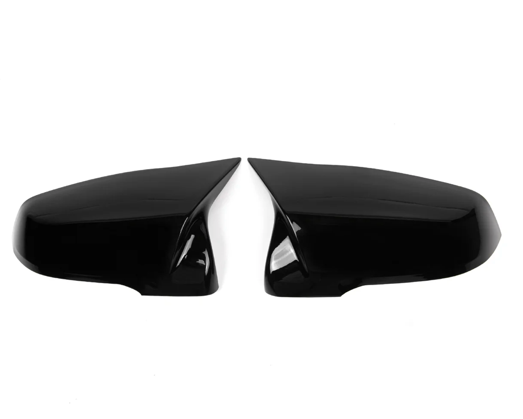 COQUES DE RÉTROVISEURS BMW/TOYOTA STYLE M NOIRES EN NOIR BRILLANT (F40/F44/G29/A90)