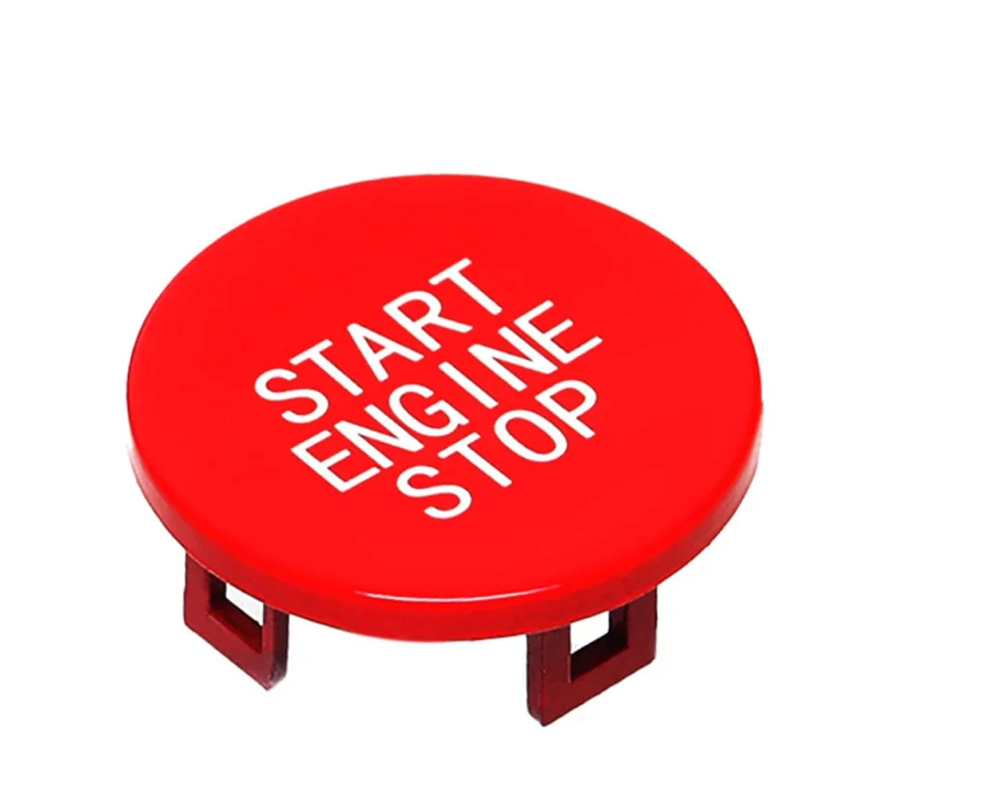 BOUTON START-STOP MOTEUR BMW SÉRIE G EN ROUGE/BLEU