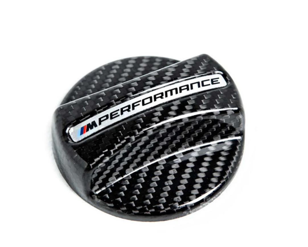 COUVERCLE DE BOUCHON DE RÉSERVOIR BMW M PERFORMANCE EN FIBRE DE CARBONE
