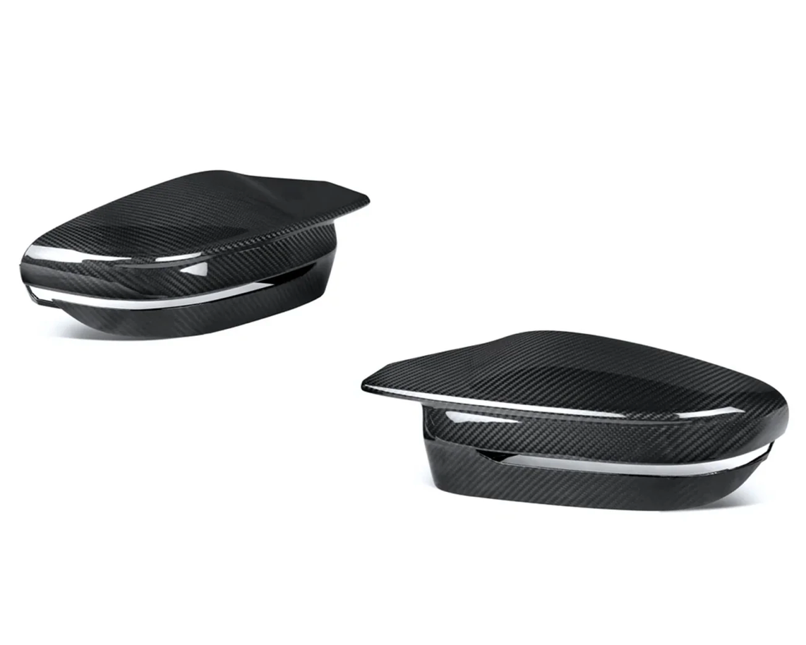 COQUES DE RÉTROVISEURS BMW SÉRIE G STYLE M EN FIBRE DE CARBONE PRÉ-IMPRÉGNÉE (G80/G81/G82/G83/G87/G42)