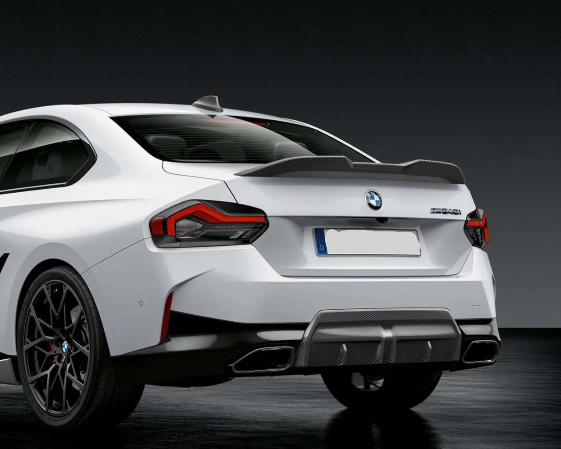 DIFFUSEUR ARRIÈRE STYLE M PERFORMANCE EN FIBRE DE CARBONE POUR BMW SÉRIE 2 M240I G42 (2021+)