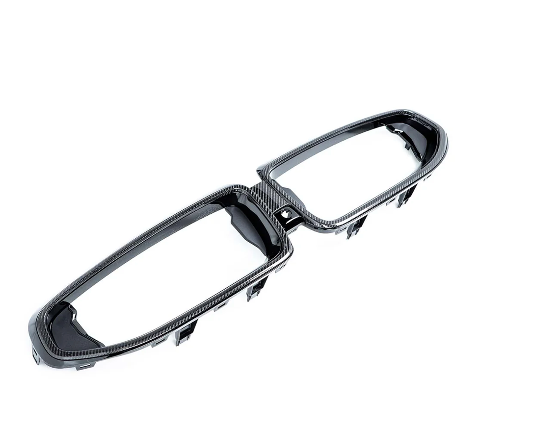 GRILLE DE CALANDRE AVANT STYLE M PERFORMANCE EN FIBRE DE CARBONE POUR BMW SÉRIE 2 M240I G42 (2021+)