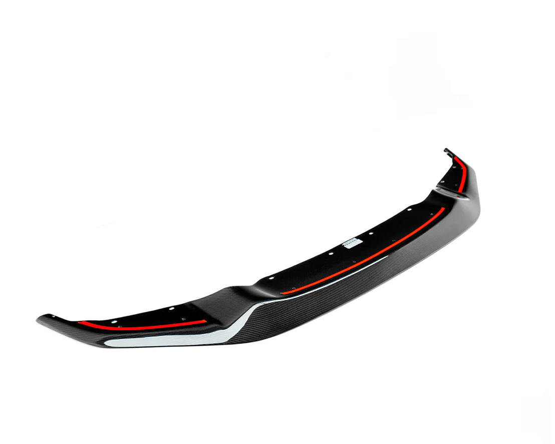 LAME AVANT (SPLITTER) STYLE GT EN FIBRE DE CARBONE PRÉ-IMPRÉGNÉE BRILLANTE POUR BMW M2 N55 (F87)