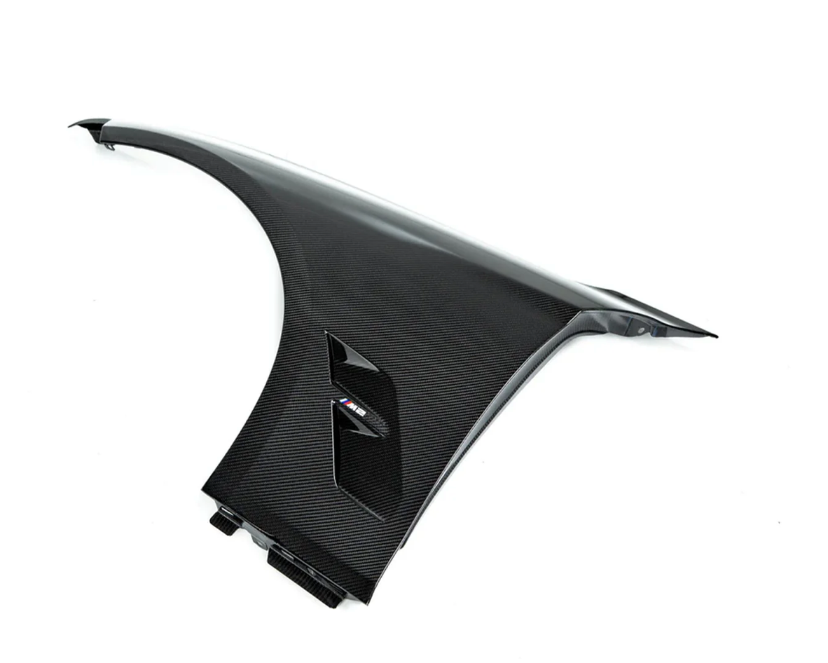 ENSEMBLE D'AILES AVANT STYLE M PERFORMANCE EN FIBRE DE CARBONE POUR BMW F87 M2
