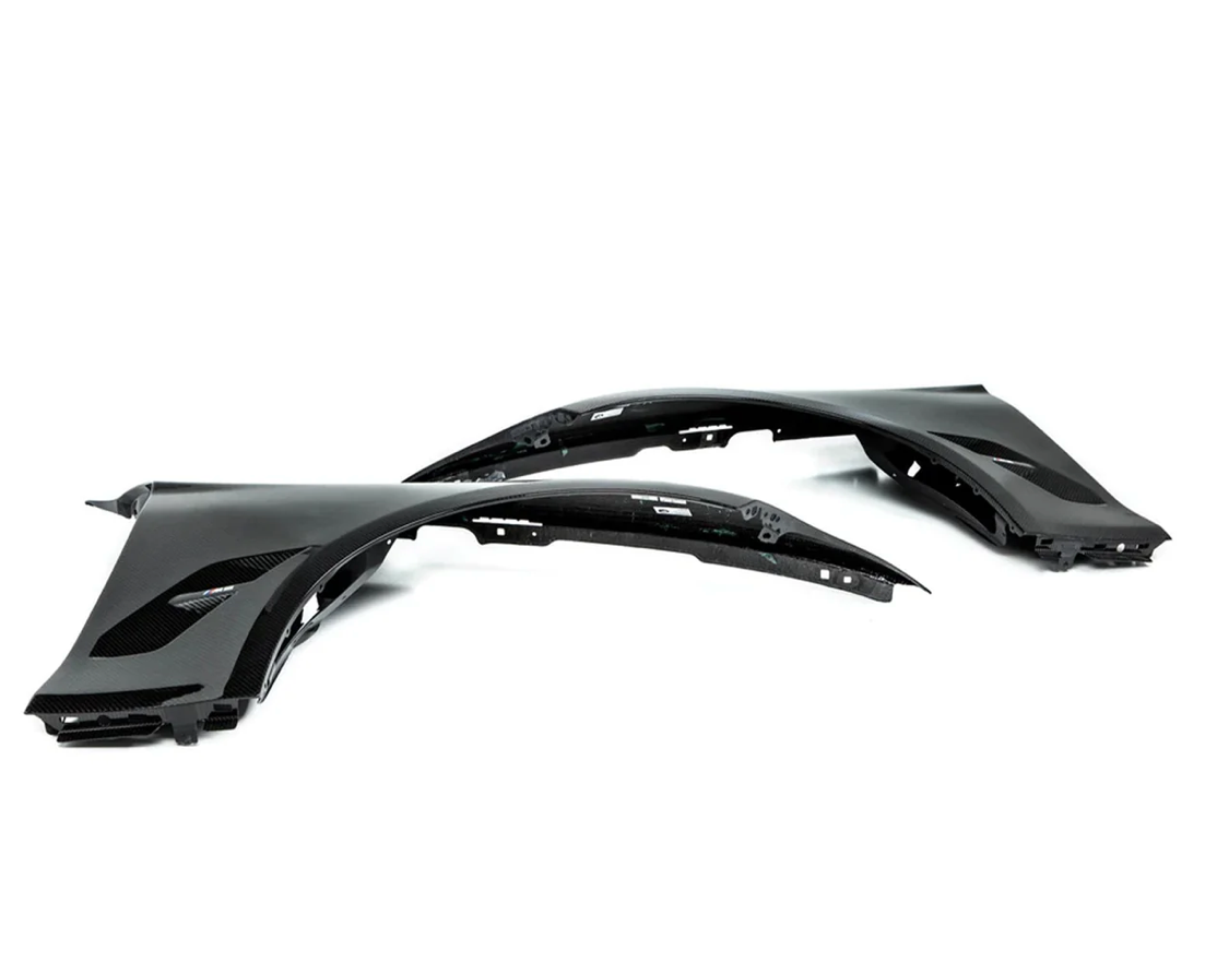 ENSEMBLE D'AILES AVANT STYLE M PERFORMANCE EN FIBRE DE CARBONE POUR BMW F87 M2