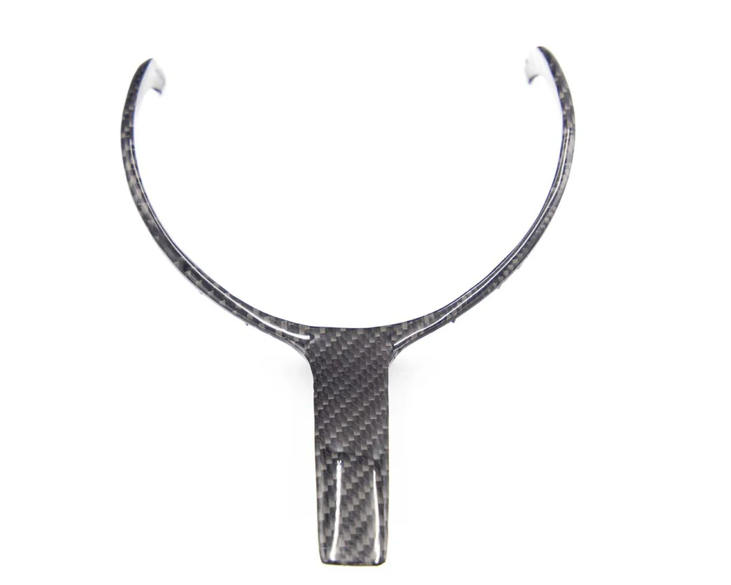 INSERT DE VOLANT M SPORT EN FIBRE DE CARBONE BRILLANTE POUR BMW