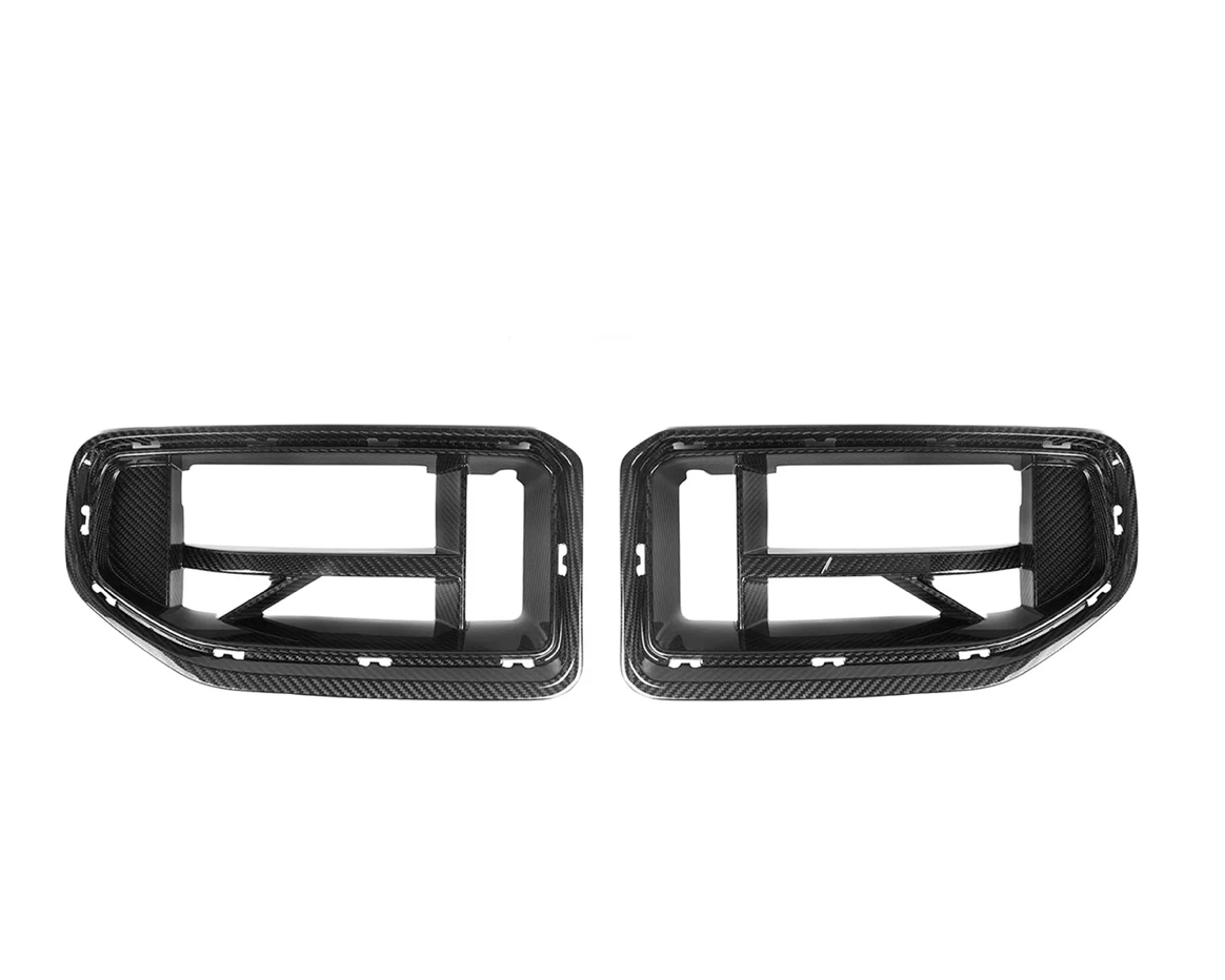 CALANDRES AVANT STYLE CSL POUR BMW G87 M2 EN FIBRE DE CARBONE BRILLANT PRE-PREG