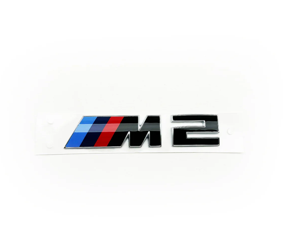 BADGE ARRIÈRE LCI NOIR BRILLANT POUR BMW G87 M2