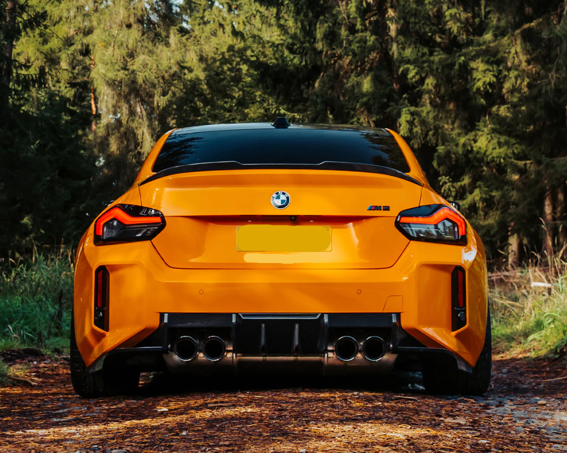 BADGE DE REMPLACEMENT NOIR BRILLANT POUR BMW G87 M2