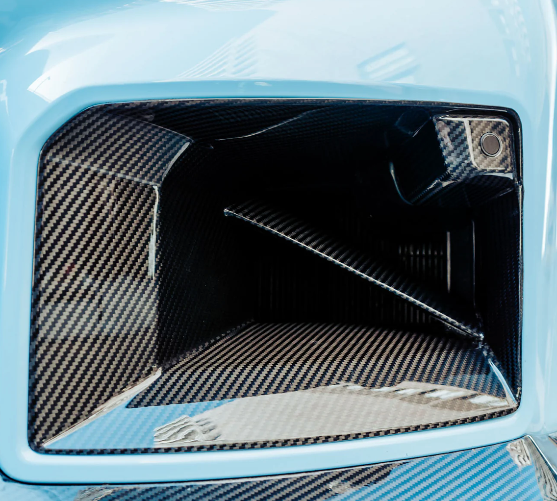 ENTRÉES D'AIR AVANT STYLE PERFORMANCE POUR BMW M2 G87 EN FIBRE DE CARBONE BRILLANT PRE-PREG (G87)