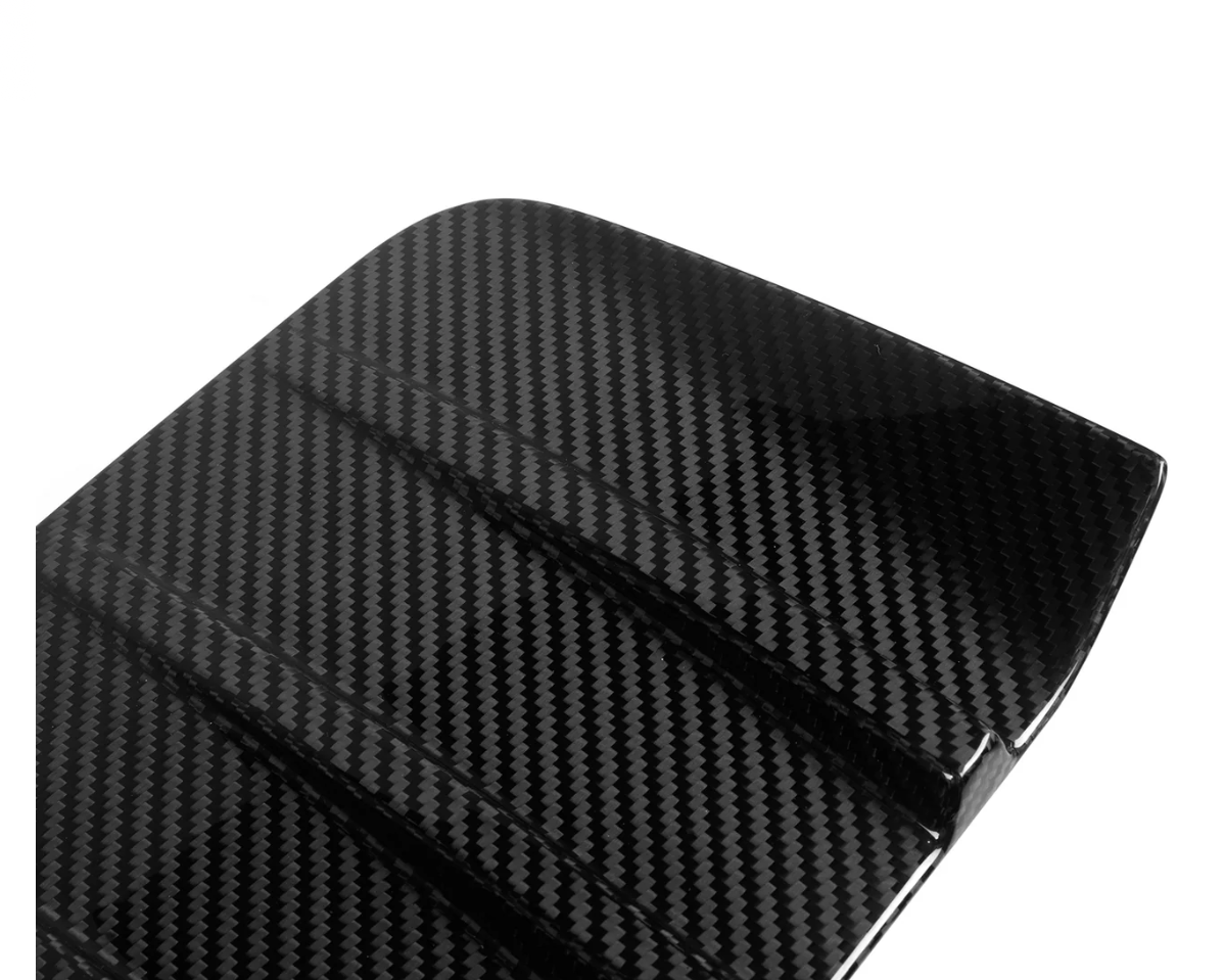 INSERTS DE PARE-CHOCS ARRIÈRE STYLE PERFORMANCE POUR BMW M2 G87 EN FIBRE DE CARBONE BRILLANT PRE-PREG (G87)