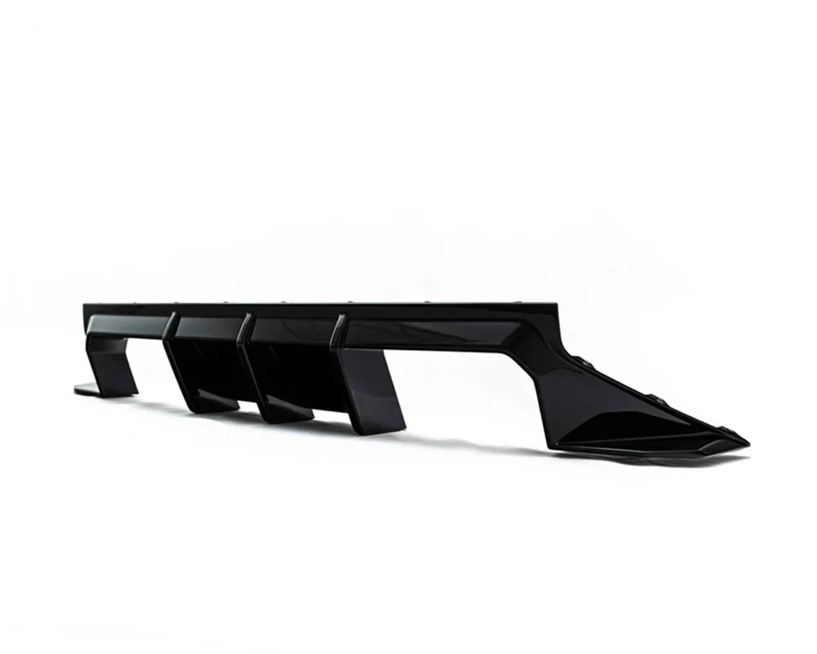 DIFFUSEUR ARRIÈRE EVO-S POUR BMW G87 M2 EN NOIR BRILLANT