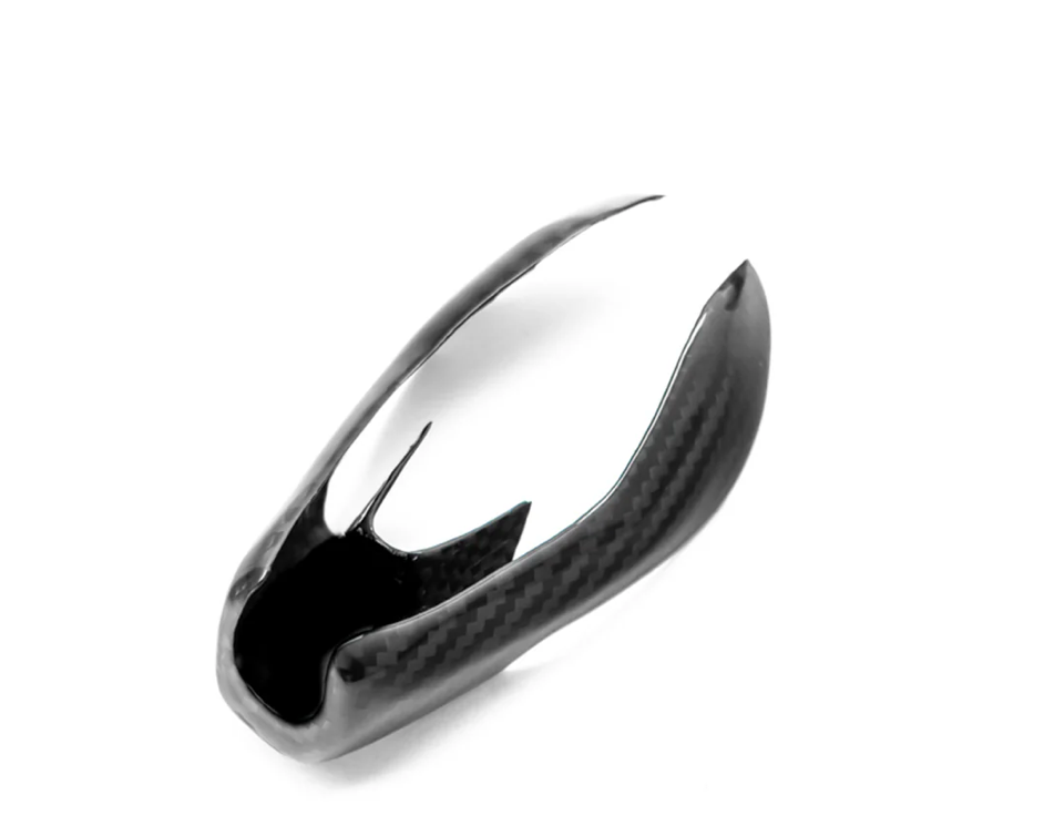 CACHE DE SÉLECTEUR DE VITESSE ZF 8 POUR BMW G80 M3, G82 M4 & G87 M2 EN FIBRE DE CARBONE BRILLANT