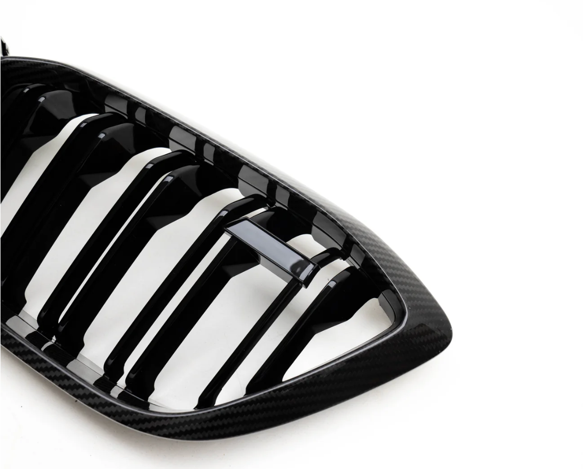 Calandre avant pour BMW M2 Competition (F87) – Carbone Pré-imprégné et Noir Brillant (2018-2020)
