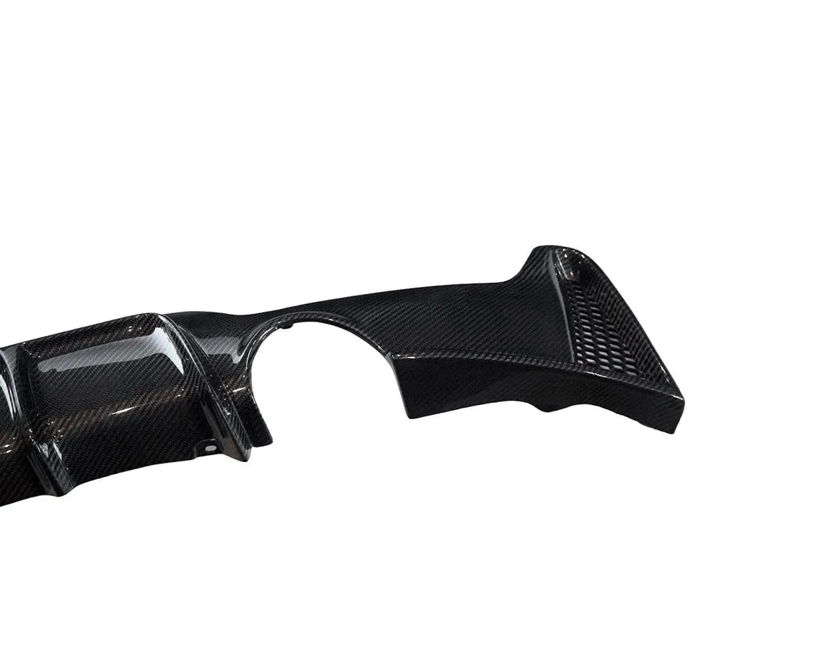 Diffuseur arrière style Performance en fibre de carbone brillante pour BMW Série 3 (F30/F31/F34)