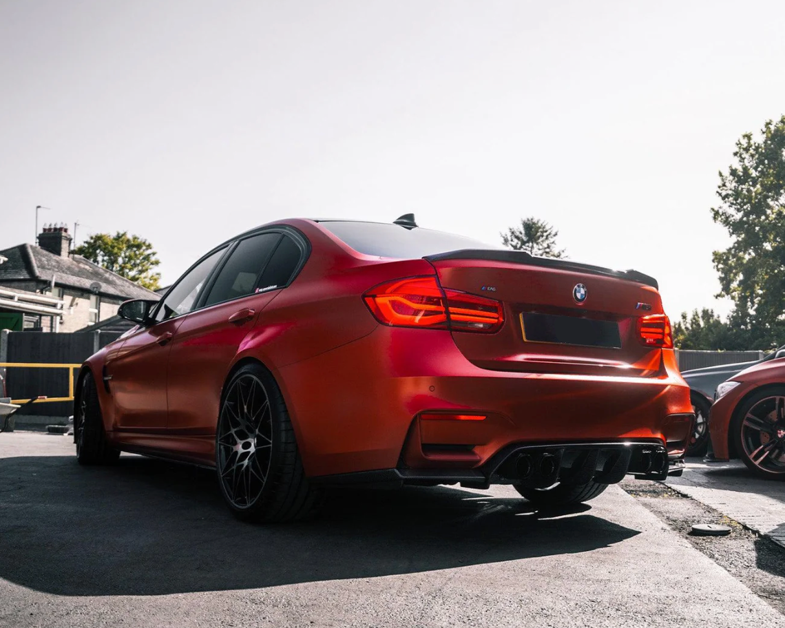 Aileron style CS en fibre de carbone pré-imprégnée pour BMW M3 (F80) et Série 3 (F30)