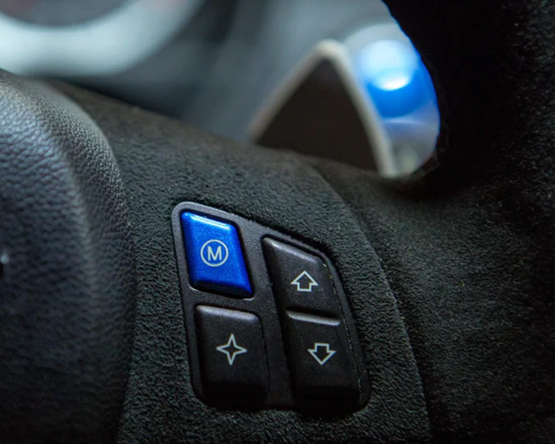 Bouton de démarrage Start-Stop bleu pour BMW M3/Série 3 (E90/E92/E93)