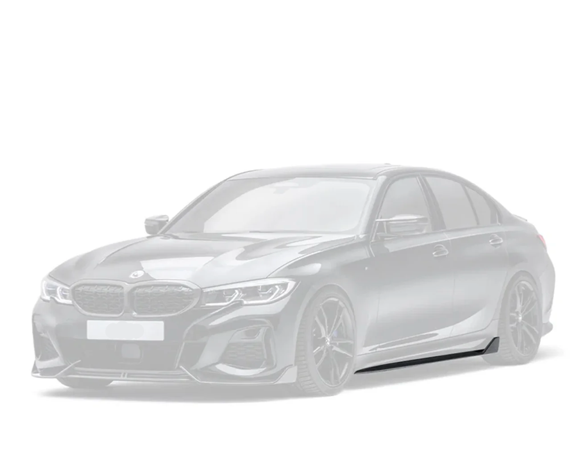 BAS DE CAISSE EN FIBRE DE CARBONE BRILLANTE POUR BMW G20/G21 M340I & M340D