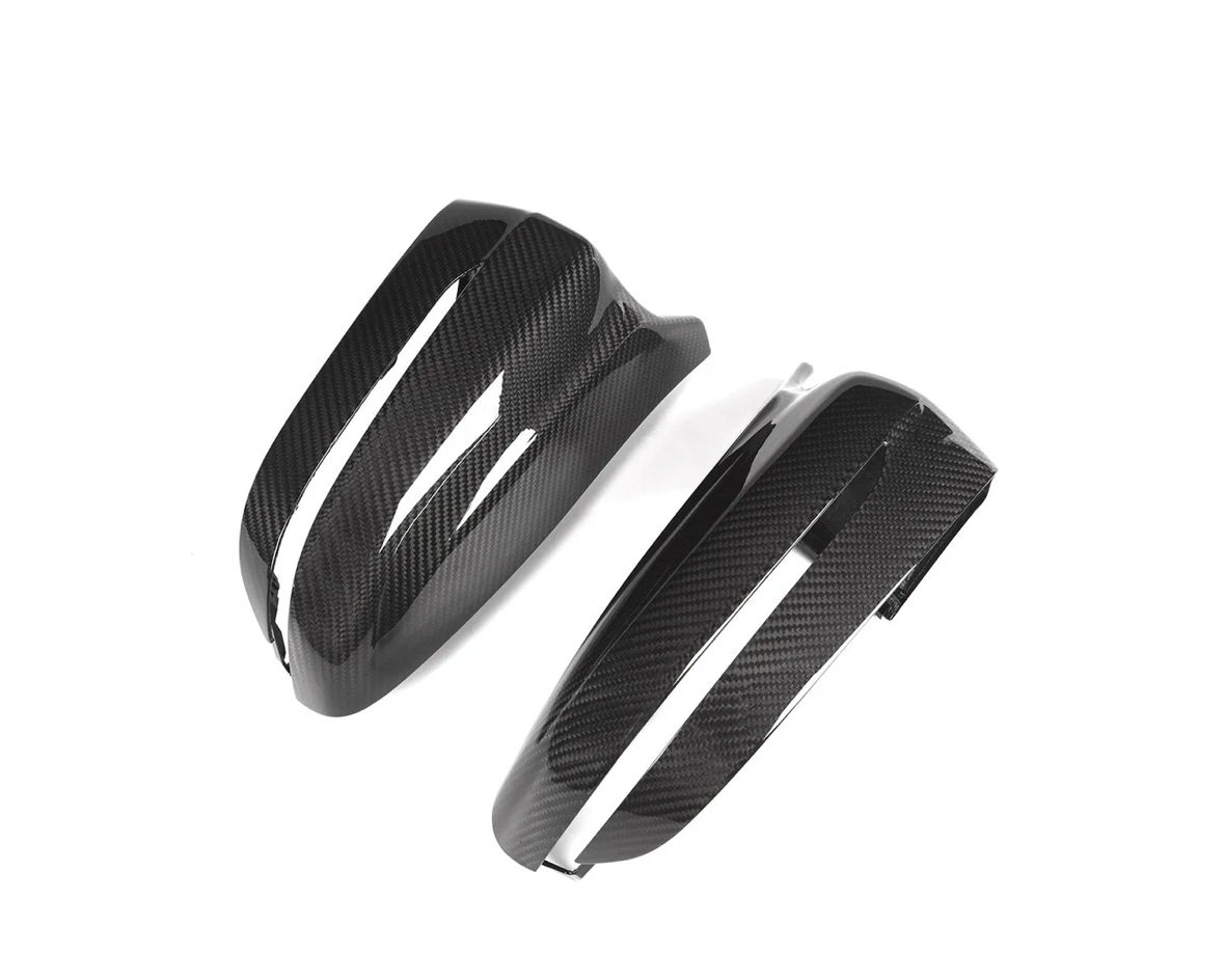 Coques de rétroviseurs style BMW M en fibre de carbone pré-imprégnée (châssis G2X)