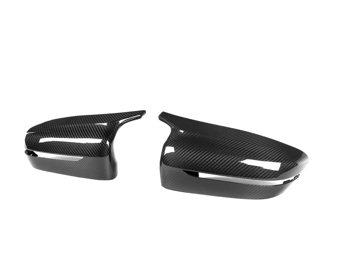 Coques de rétroviseurs style BMW M en fibre de carbone pré-imprégnée (châssis G2X)