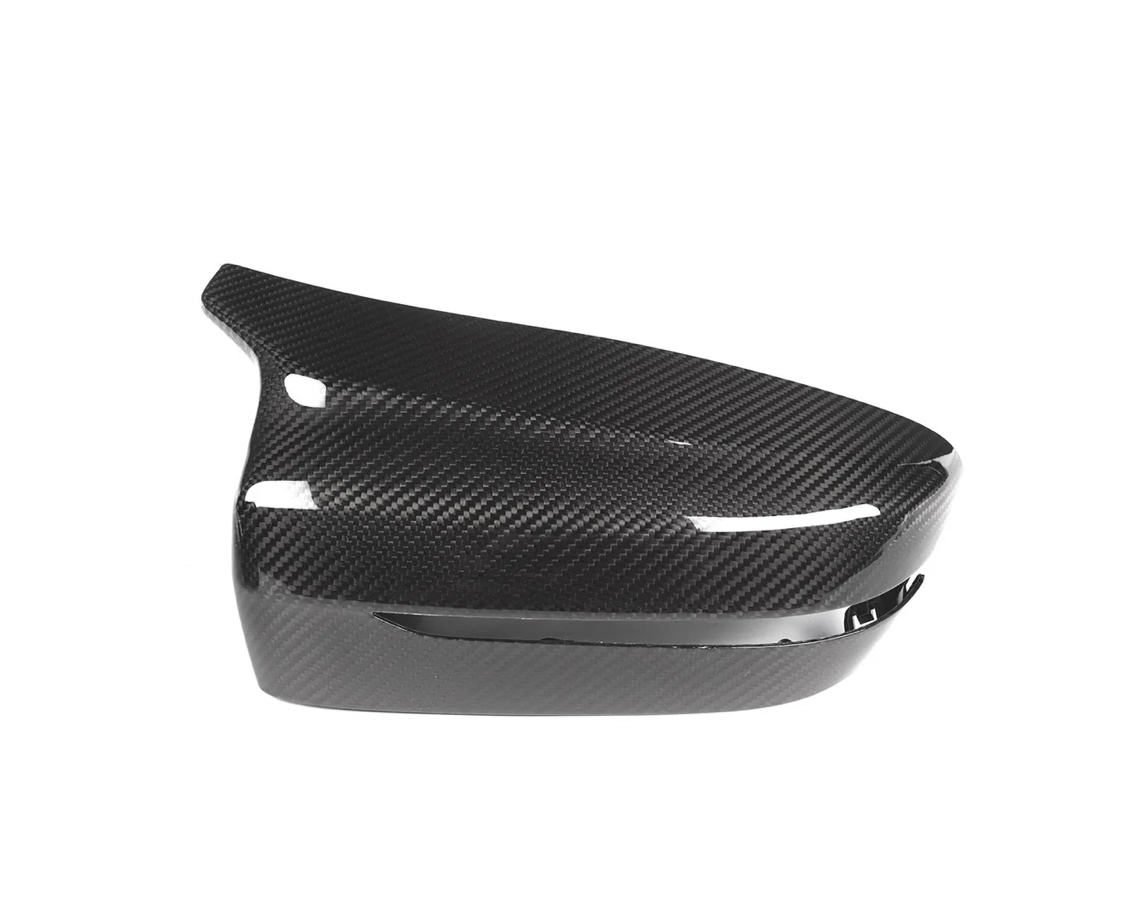 Coques de rétroviseurs style BMW M en fibre de carbone pré-imprégnée (châssis G2X)