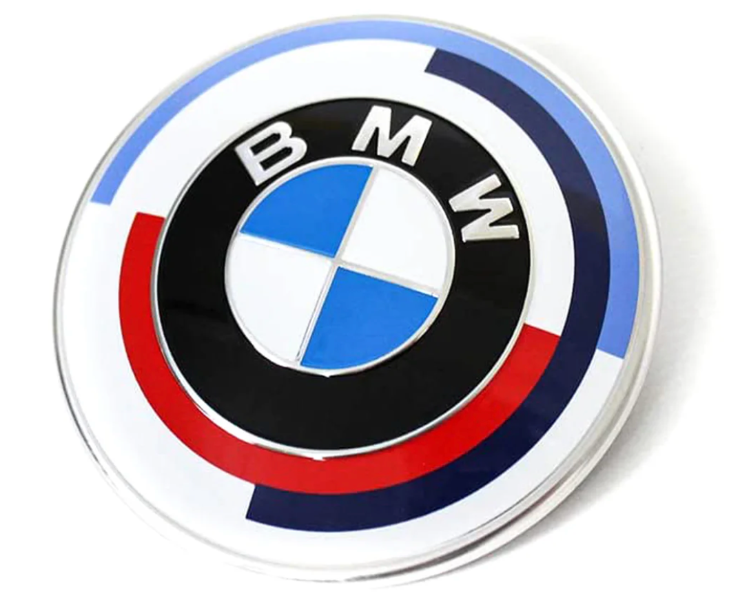 AUTHENTIQUE BMW M3/SÉRIE 3 TOURING 50E ANNIVERSAIRE HÉRITAGE BADGE ARRIÈRE (G81/G21)