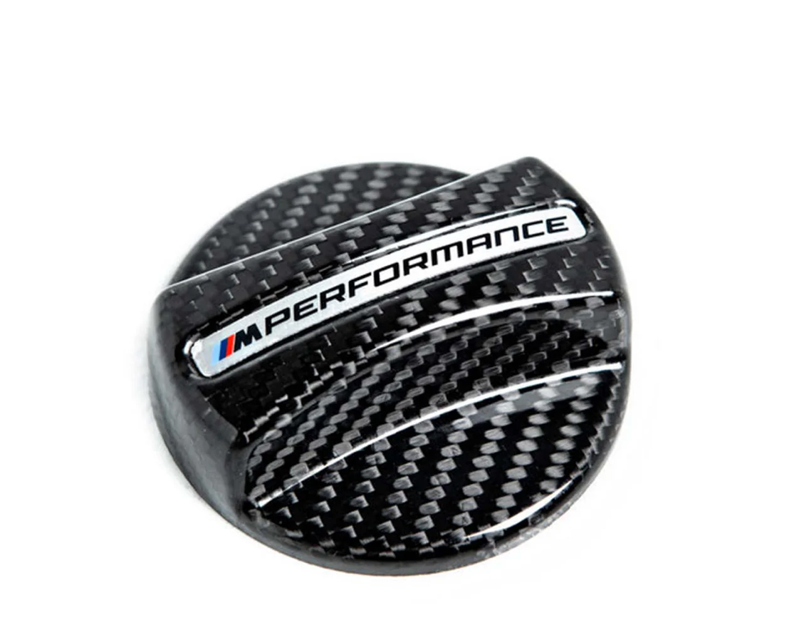 Bouchon de réservoir d'essence en fibre de carbone BMW M Performance