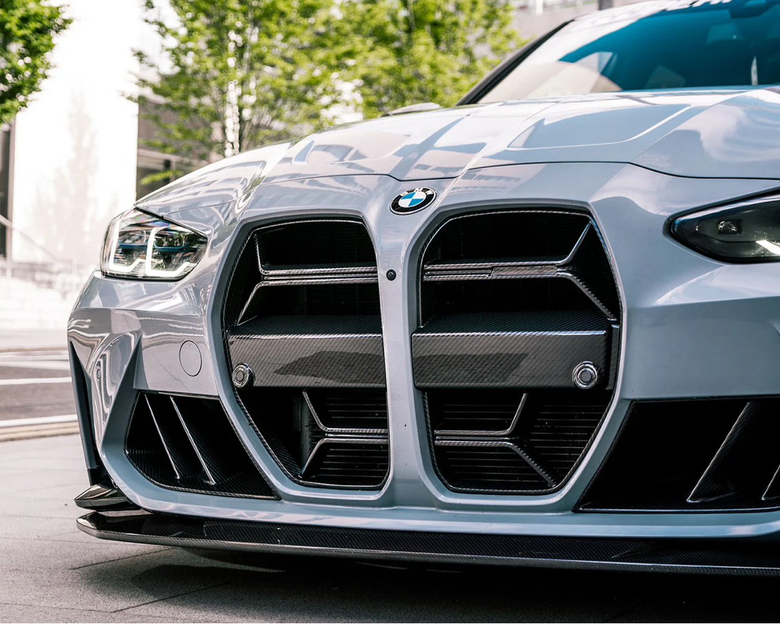 Calandre avant style CSL BMW M3/M4 en fibre de carbone pré-imprégnée (G80/G81/G82/G83)