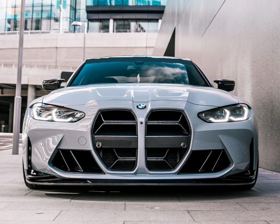 Calandre avant style CSL BMW M3/M4 en fibre de carbone pré-imprégnée (G80/G81/G82/G83)
