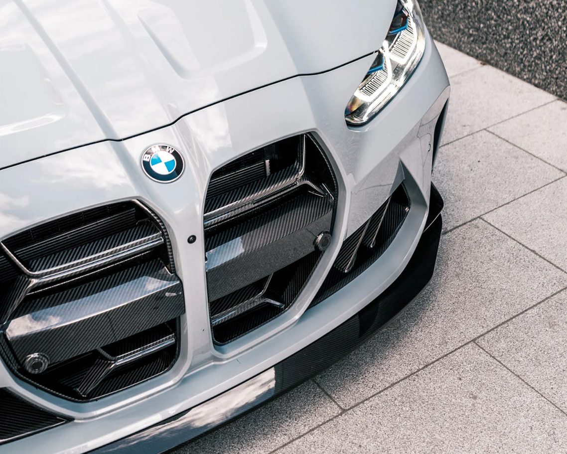 Calandre avant style CSL BMW M3/M4 en fibre de carbone pré-imprégnée (G80/G81/G82/G83)