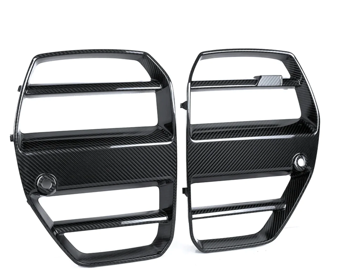 Calandre avant style GT BMW M3/M4 en fibre de carbone pré-imprégnée (G80/G81/G82/G83)
