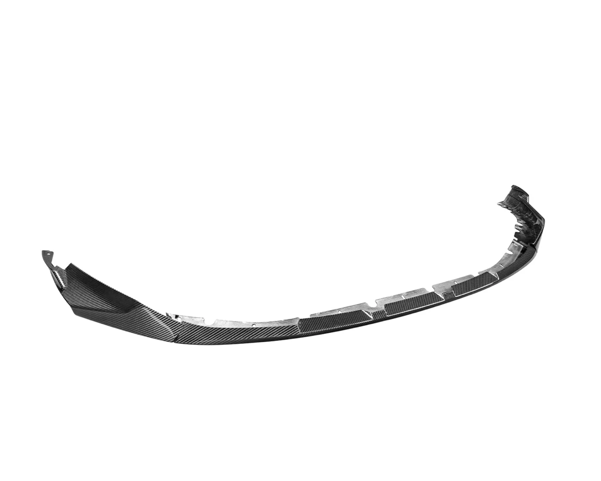 BMW M3/M4 PERFORMANCE STYLE FRONT SPLITTER EN FIBRE DE CARBONE PRÉ-IMPRIMÉE (G80/G81/G82/G83)