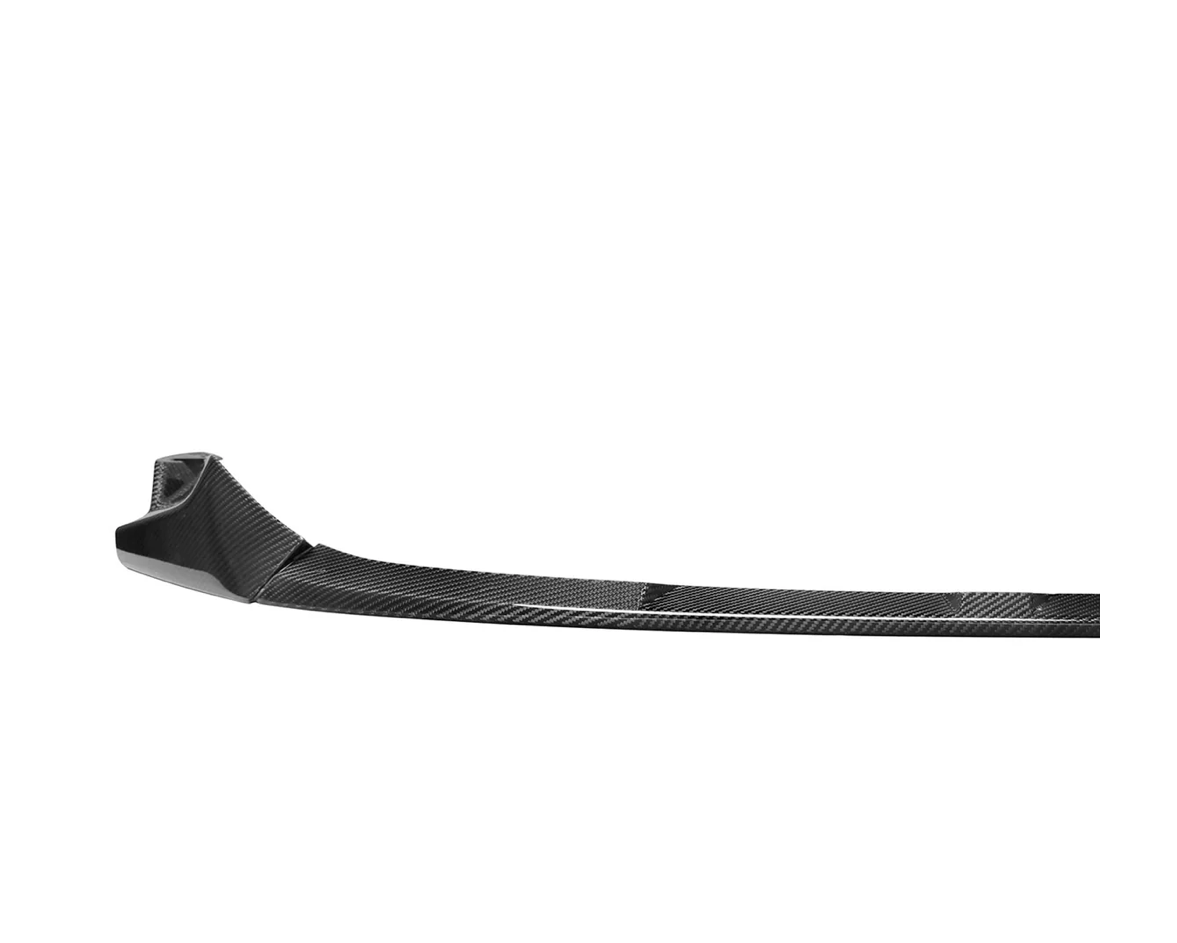 BMW M3/M4 PERFORMANCE STYLE FRONT SPLITTER EN FIBRE DE CARBONE PRÉ-IMPRIMÉE (G80/G81/G82/G83)
