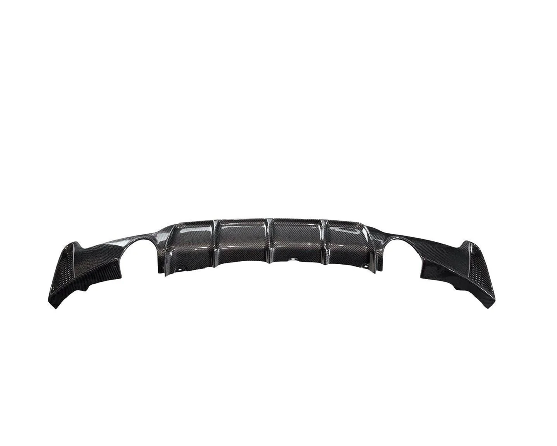 Diffuseur arrière style Performance en fibre de carbone brillante pour BMW Série 3 (F30/F31/F34)