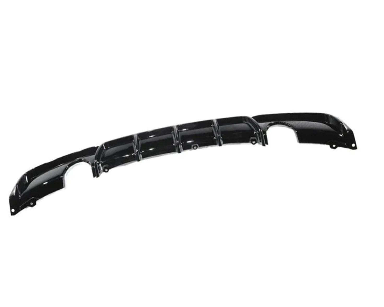 Diffuseur arrière style Performance Black en noir brillant pour BMW 335i/340i (F30)