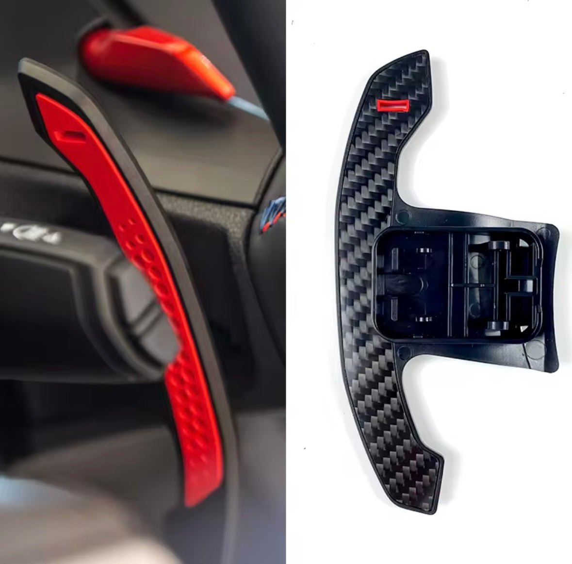 BMW/MINI Fxx & Gxx – Palettes de Changement de rapports en Carbone