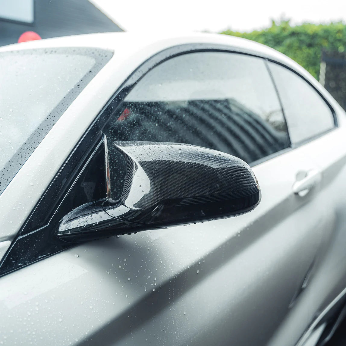 BMW M2C/M3/M4 F80–F87 – Coques de Rétroviseurs Carbone (RHD)
